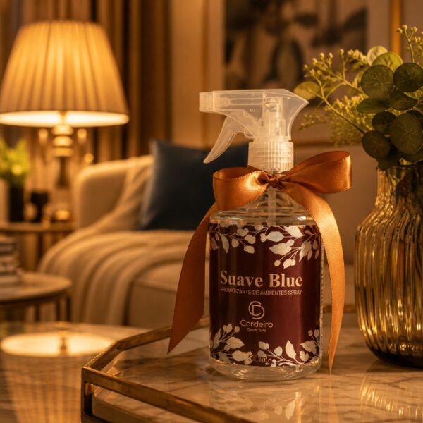 Home Spray Suave Blue 500ml – Fragrância Sofisticada com Sensação de Casa Limpa e Conforto