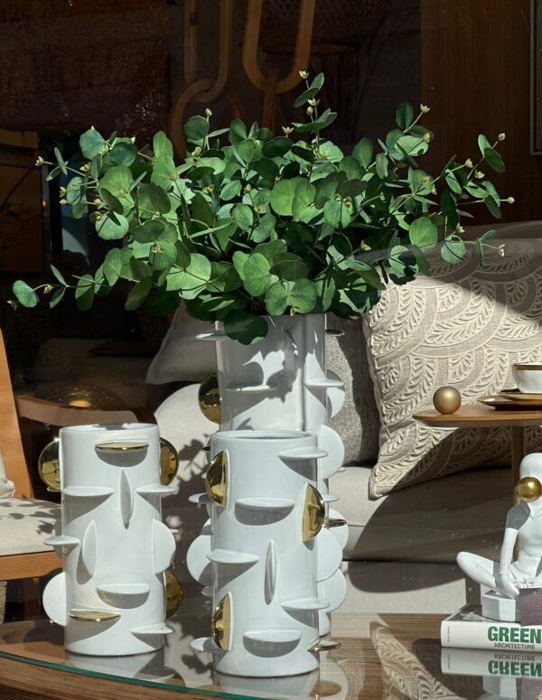 Haste Eucalipto Verde – Folhagem Decorativa Sofisticada e Atemporal para Ambientes