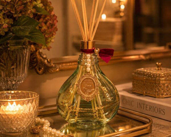 Óleo Difusor Romã 700ml – Aromatizador Sofisticado com Fragrância Elegante e Duradoura