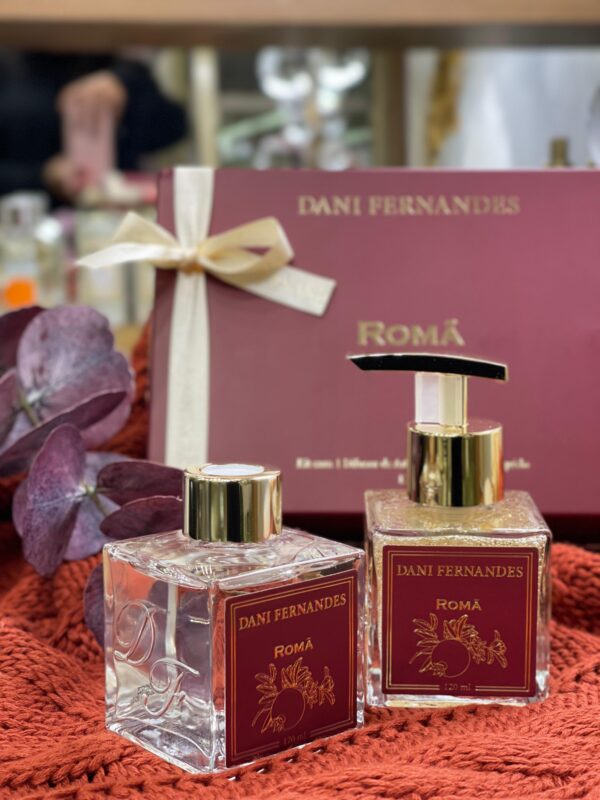 Kit Difusor de Aromas e Sabonete Líquido Romã - 120ml